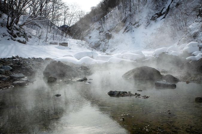 秋山郷　雄川閣